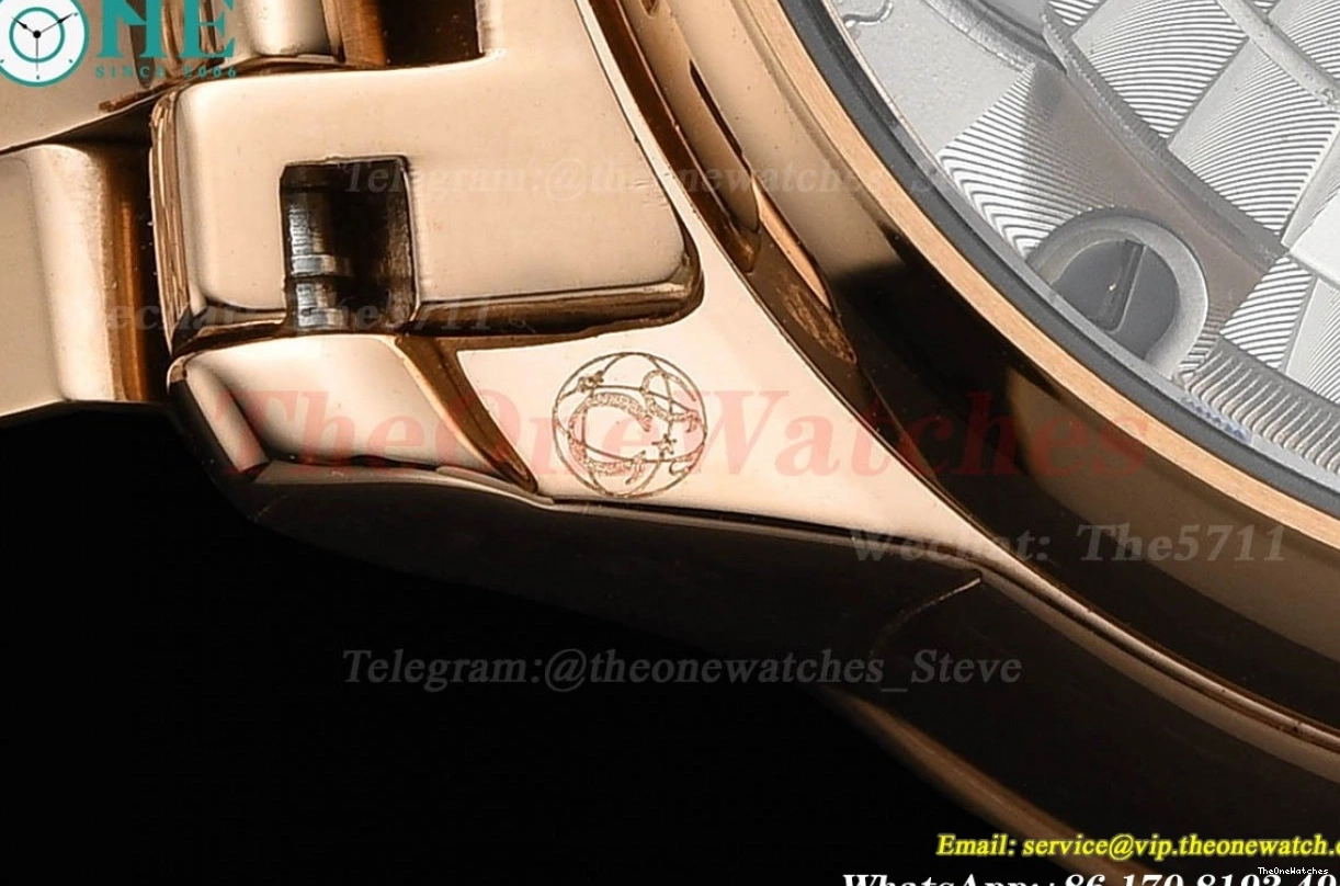 De A8800 RG Prestige Dial Ladies VSF Ville Dia 34mm Brown RG 0108